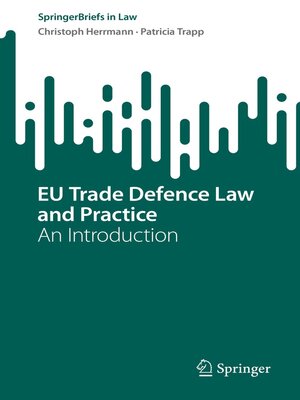 cover image of EU Trade Defence Law and Practice